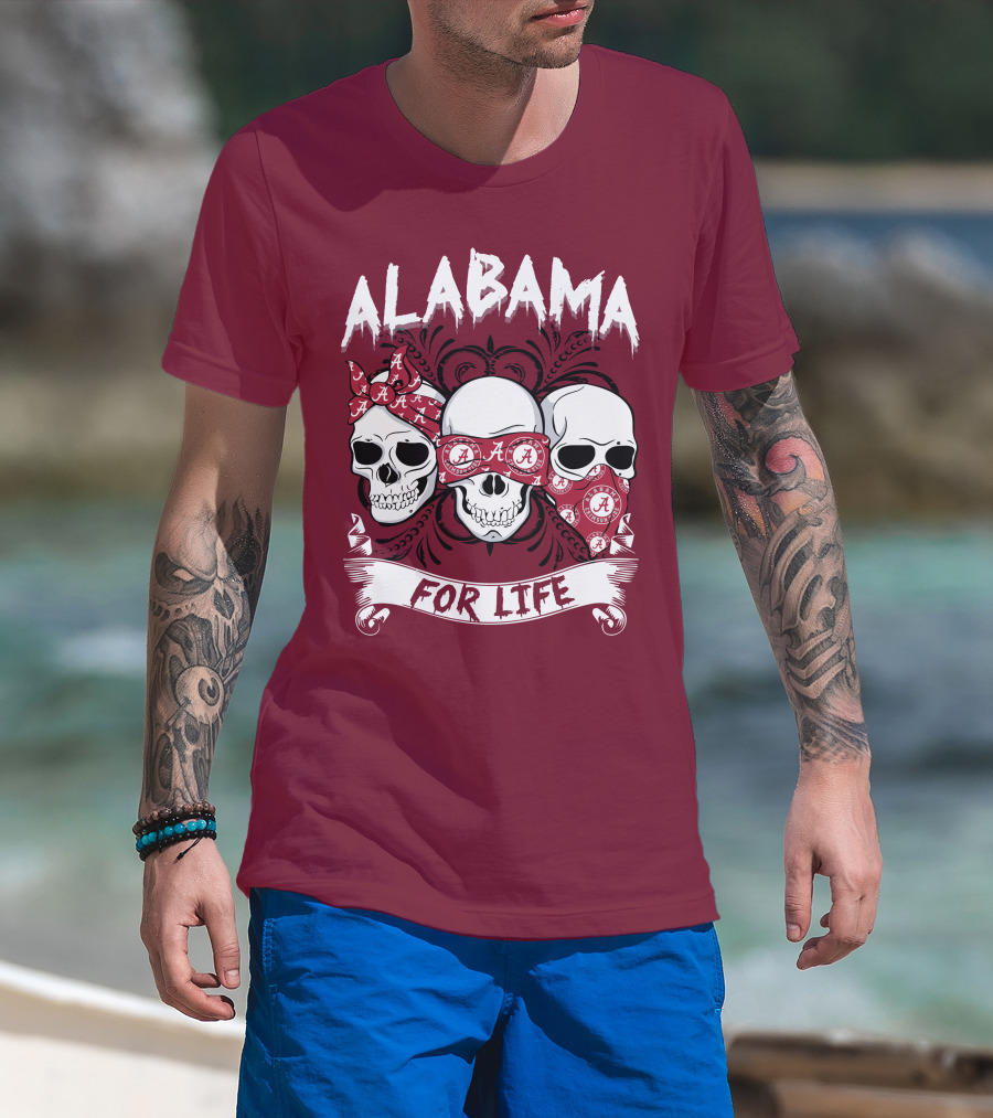 Alabama A A A For Life T-Shirt