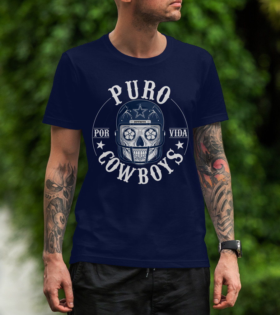 Puro Cowboys Por Vida T-Shirt