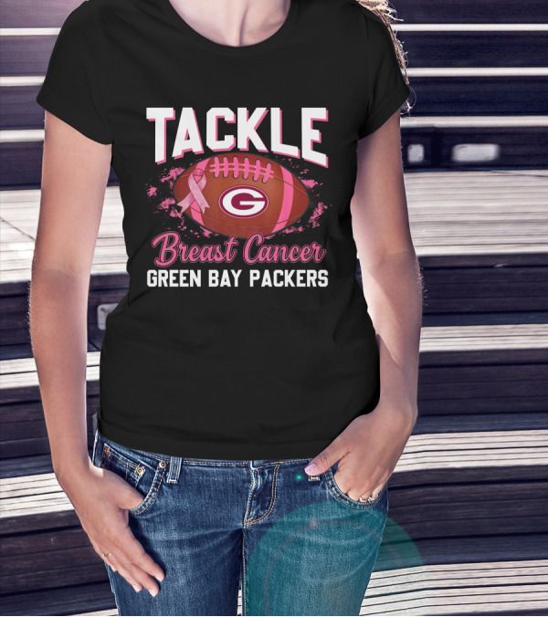 Tackle Breast Cancer Green Bay Packers T-Shirt