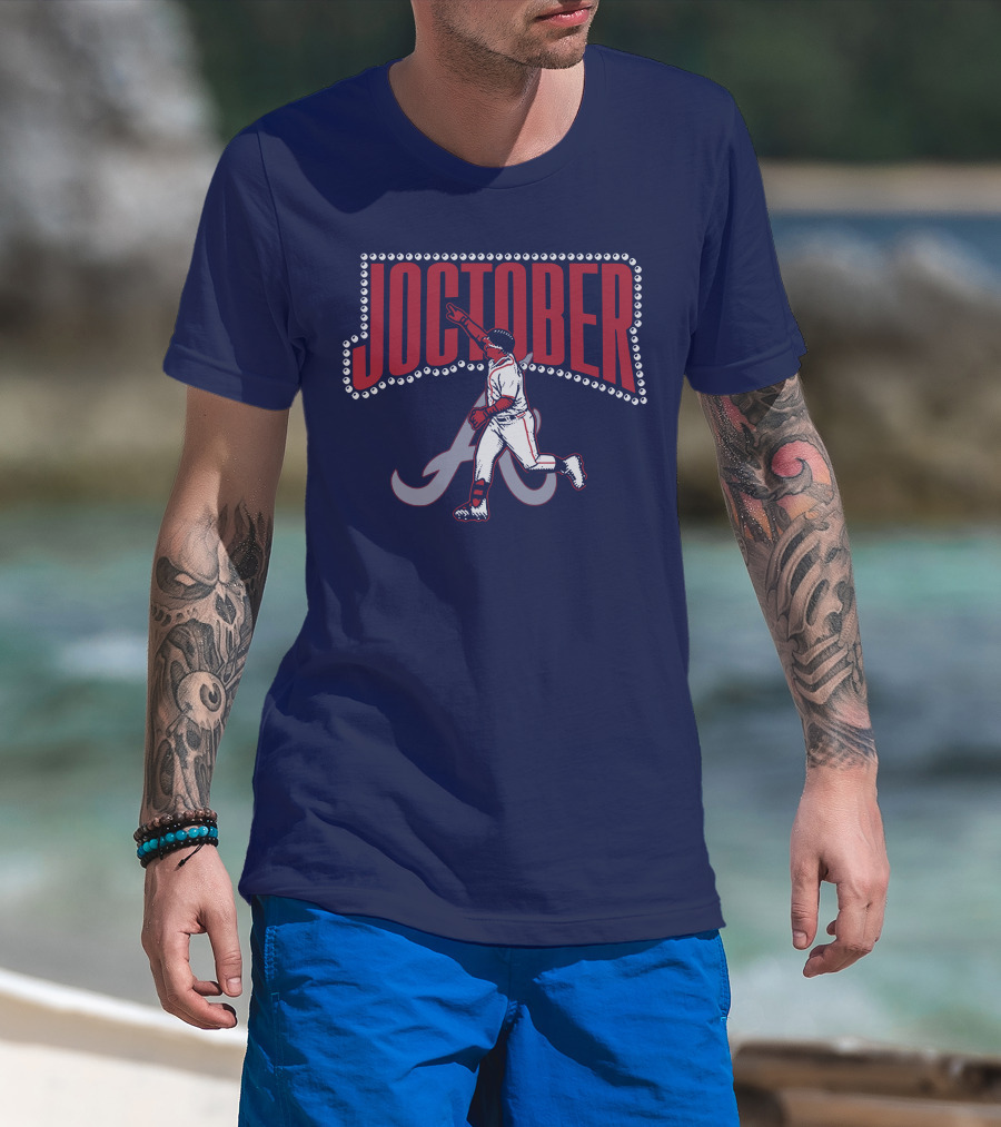 Joc Pederson Joctober Braves Baseball Celebration T-Shirt