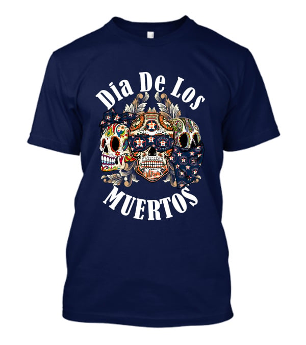 Dia De Los Muertos Houston Astros T-Shirt