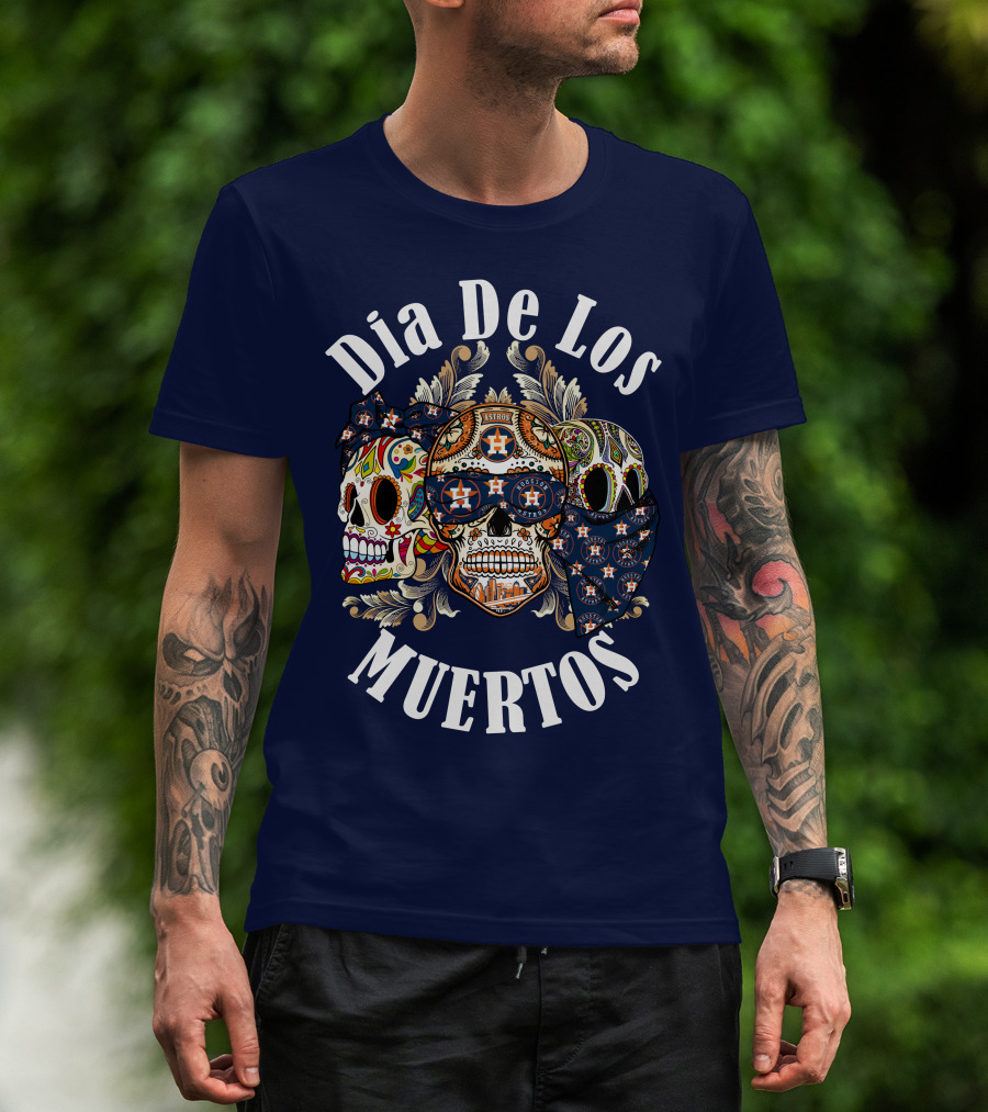 Dia De Los Muertos Houston Astros T-Shirt