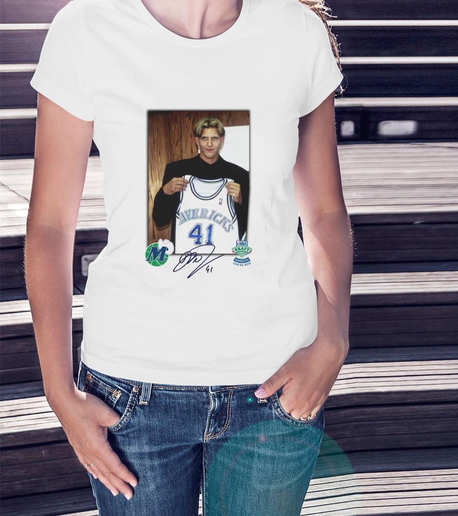 Nba Draft Mavericks 41 June 1998 T-Shirt