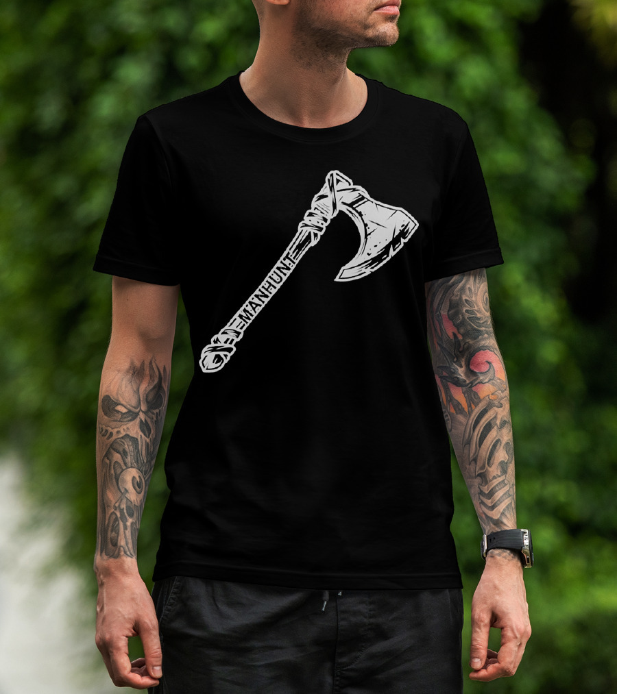 Minecraft Dream Manhunt Ax T-Shirt