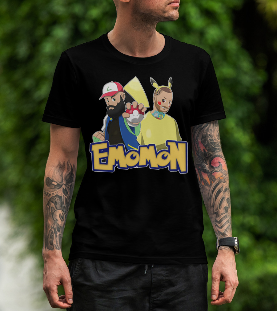 Emomon Pikachu Trainer T-Shirt