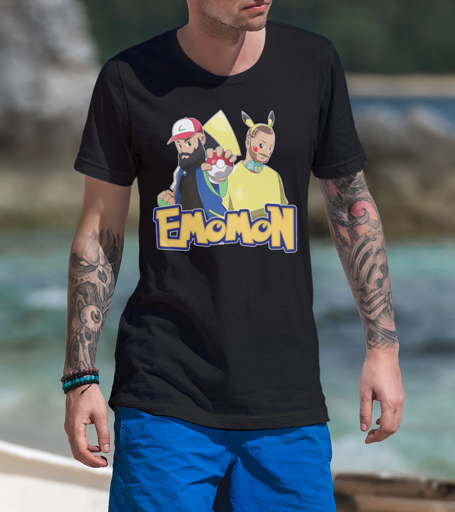 Emomon Pikachu Trainer T-Shirt