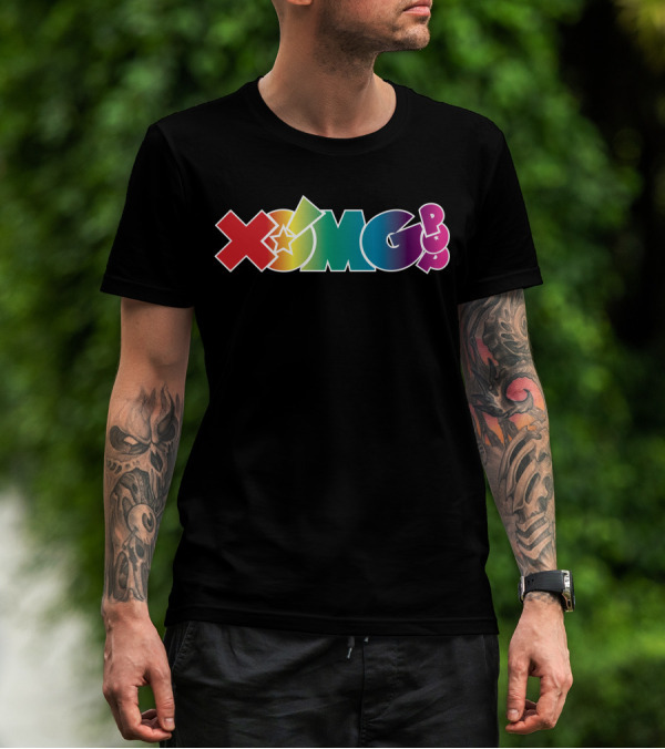 XOMG Pop Rainbow Starburst T-Shirt