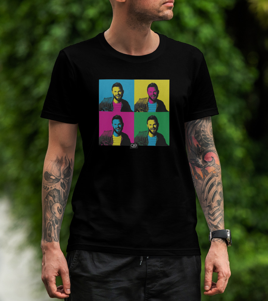 Queer Eye Merch Pop Art Style Four Panel T-Shirt