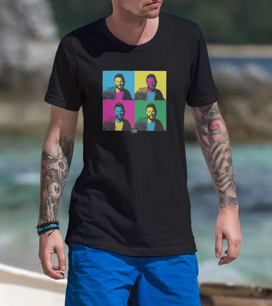 Queer Eye Merch Pop Art Style Four Panel T-Shirt