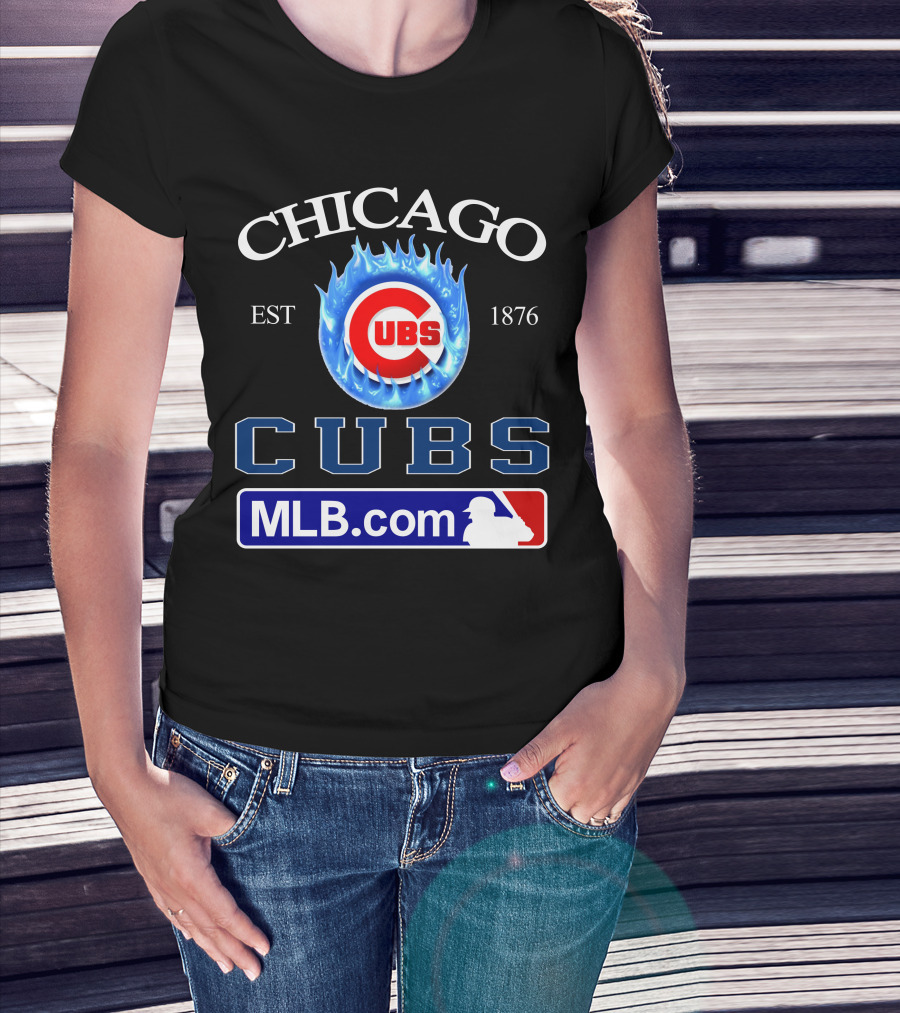 Chicago Cubs Est 1876 Mlb.com T-Shirt