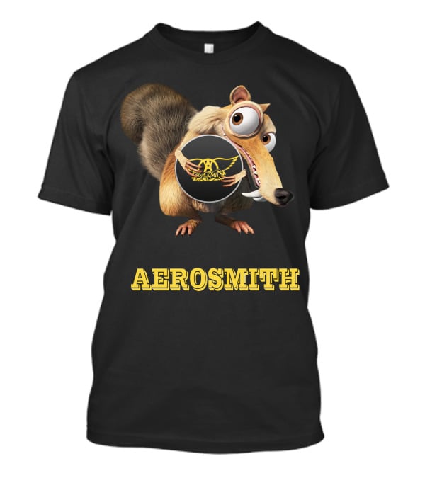 Aerosmith Ice Age Scrat T-Shirt