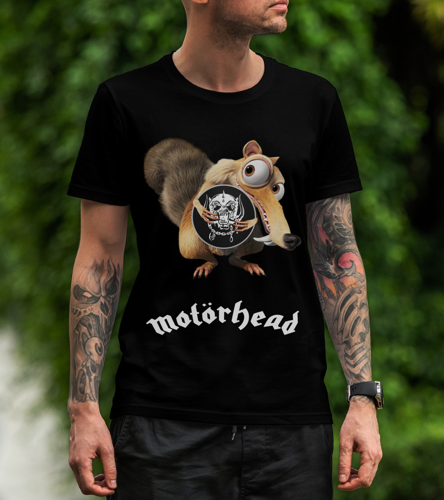 Motörhead Scrat Ice Age Crossover T-Shirt
