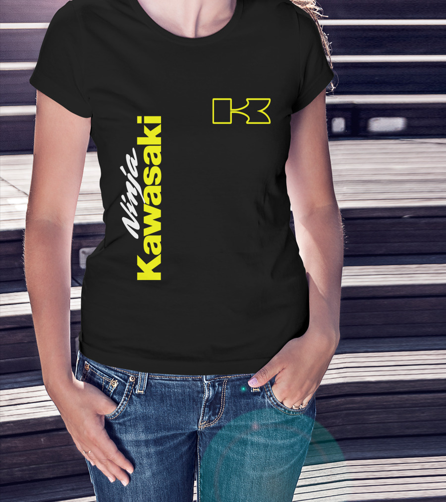 Kawasaki Ninja 02 Racing Style T-Shirt