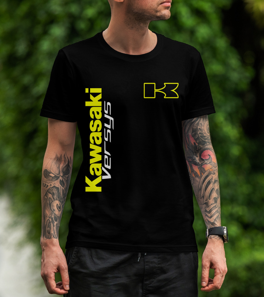 Kawasaki Versys 1 Yellow K T-Shirt