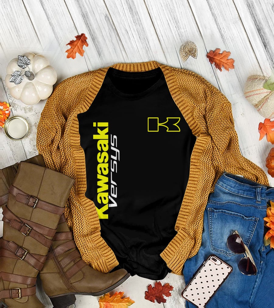 Kawasaki Versys 1 Yellow K T-Shirt