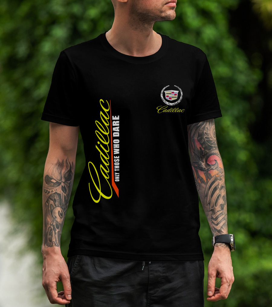 Cadillac Only Those Who Dare Logo T-Shirt