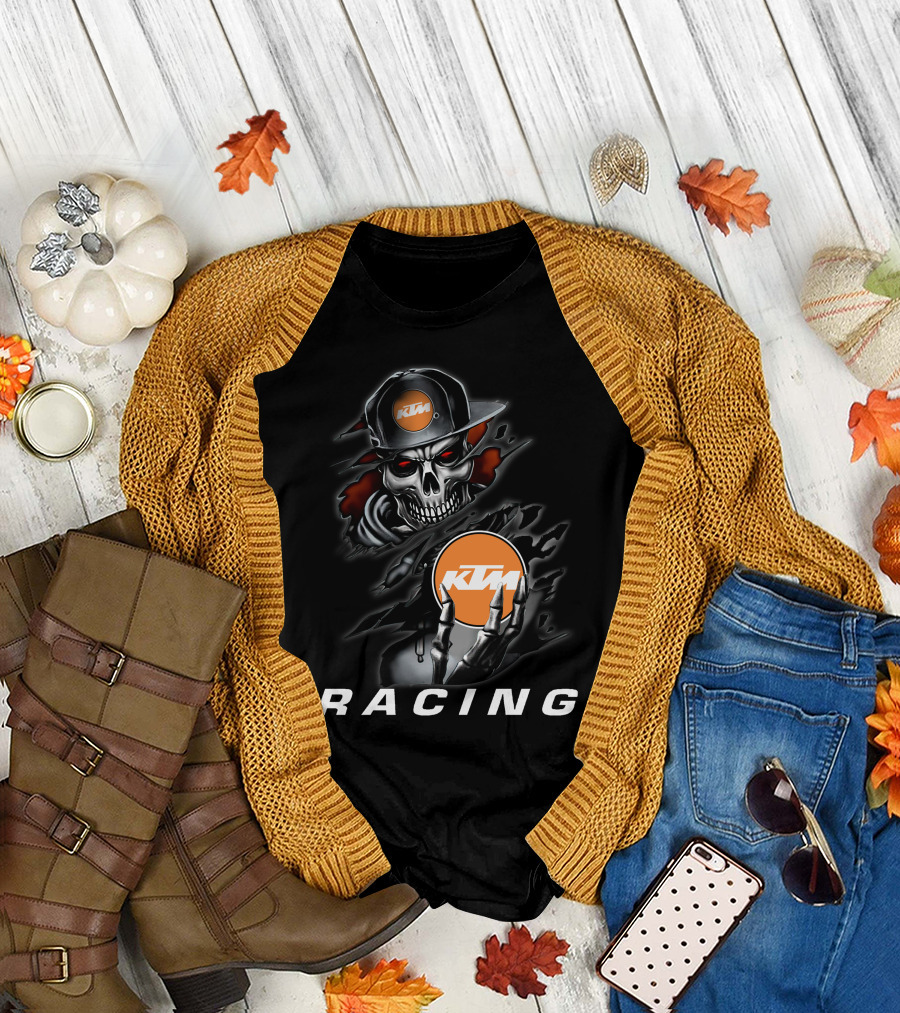 Ktm Skull Racing T-Shirt