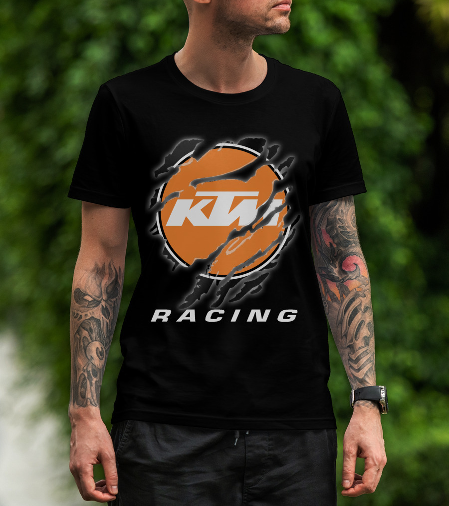 Ktm Racing 05 Shredded Orange T-Shirt