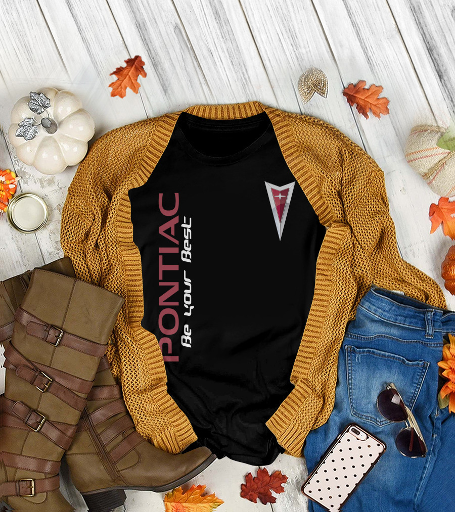 Pontiac Be Your Best Arrowhead Badge T-Shirt