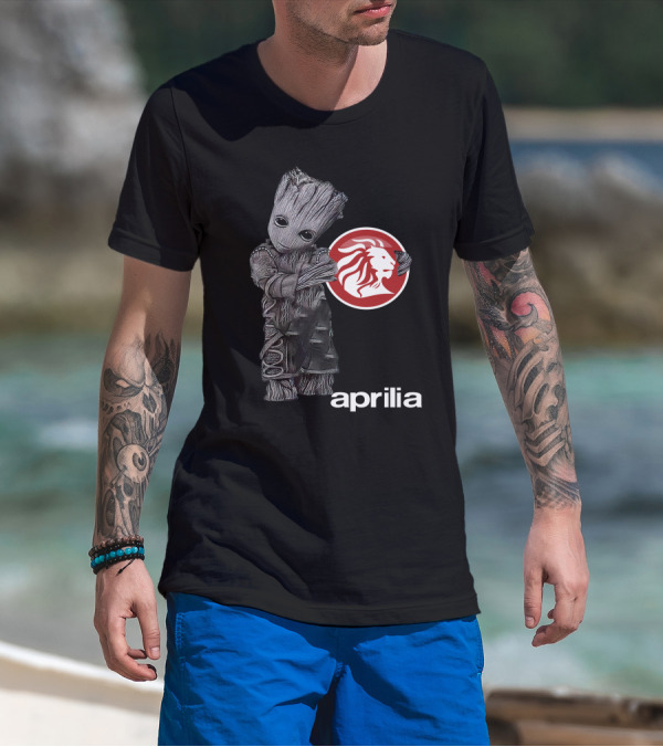 Aprilia Baby Groot Red Lion T-Shirt