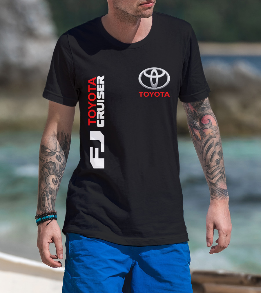 Toyota Fj Cruiser 10 Logo And Branding T-Shirt