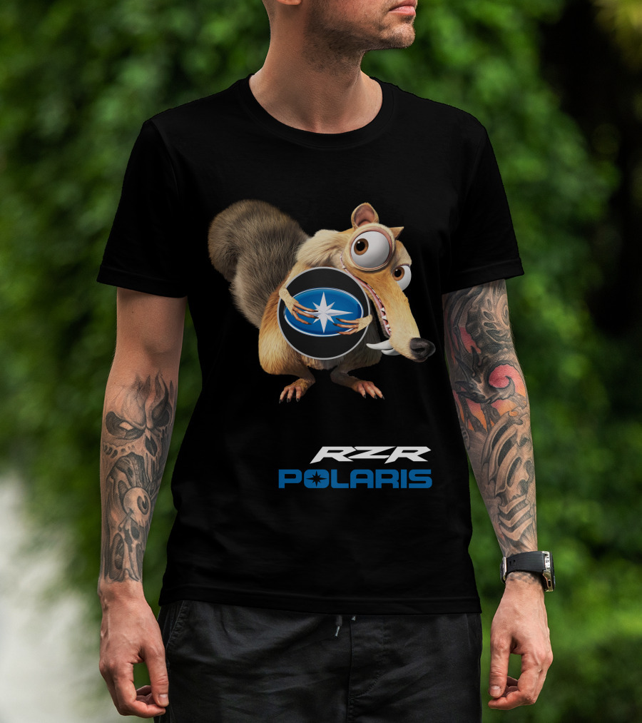 Rzr Polaris Ice Age Scrat T-Shirt