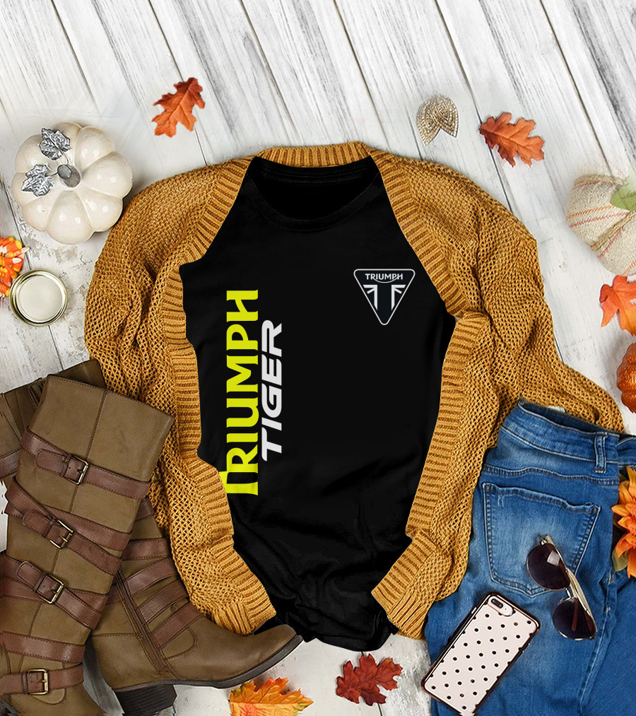 Triumph Tiger British Motorcycle T-Shirt