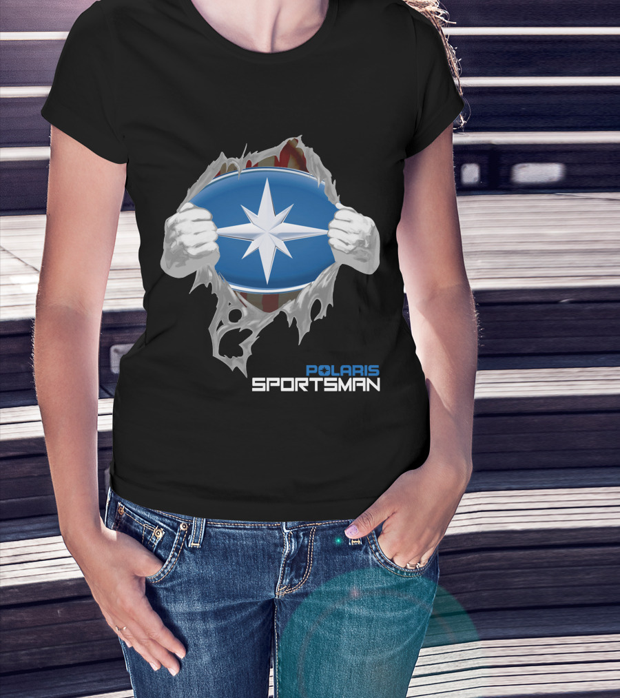 Polaris Sportsman Star Emblem Exposed T-Shirt