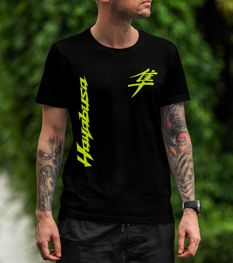 Hayabusa Kanji Vertical Style T-Shirt