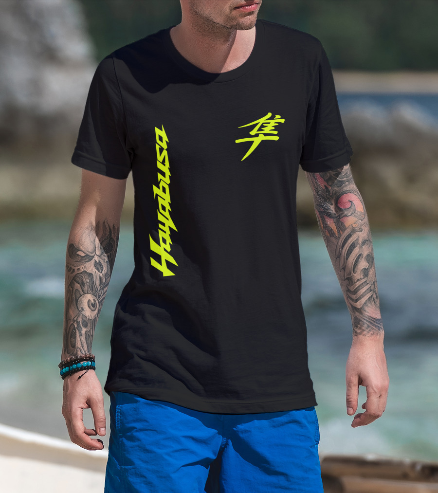 Hayabusa Kanji Vertical Style T-Shirt