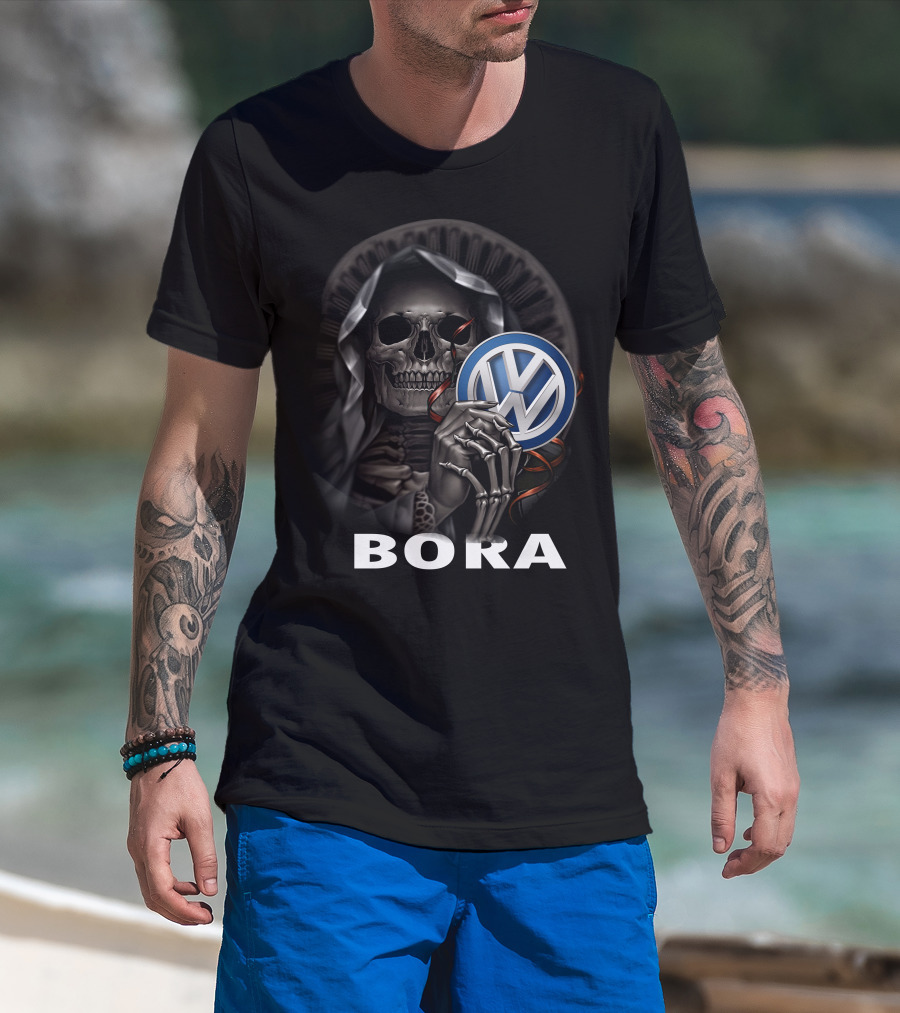 Bora Volkswagen Grim Reaper Skeleton T-Shirt