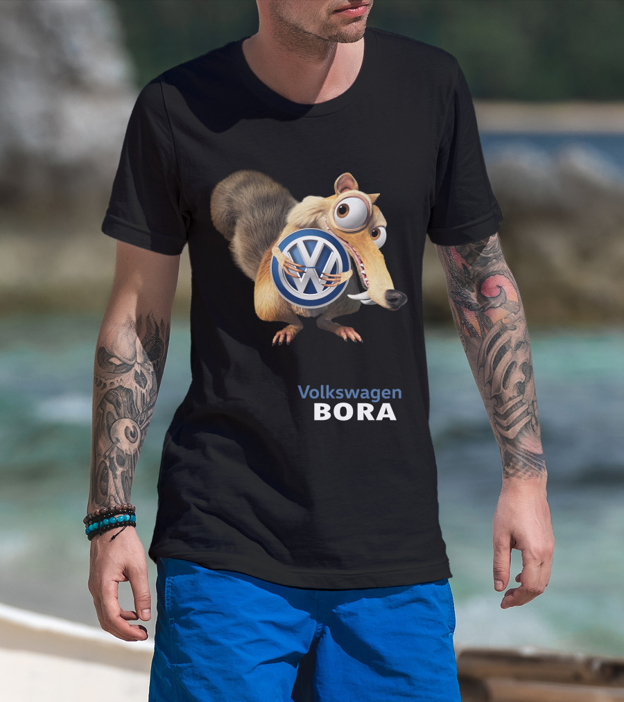 Volkswagen Bora Scrat Holding Vw T-Shirt
