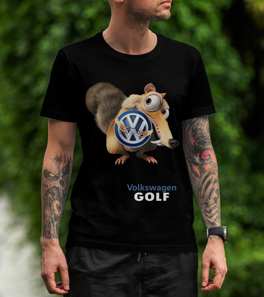 Volkswagen Golf 11 Scrat Holding T-Shirt