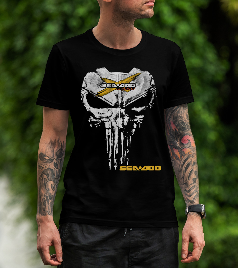 Sea-Doo X Team Skull T-Shirt
