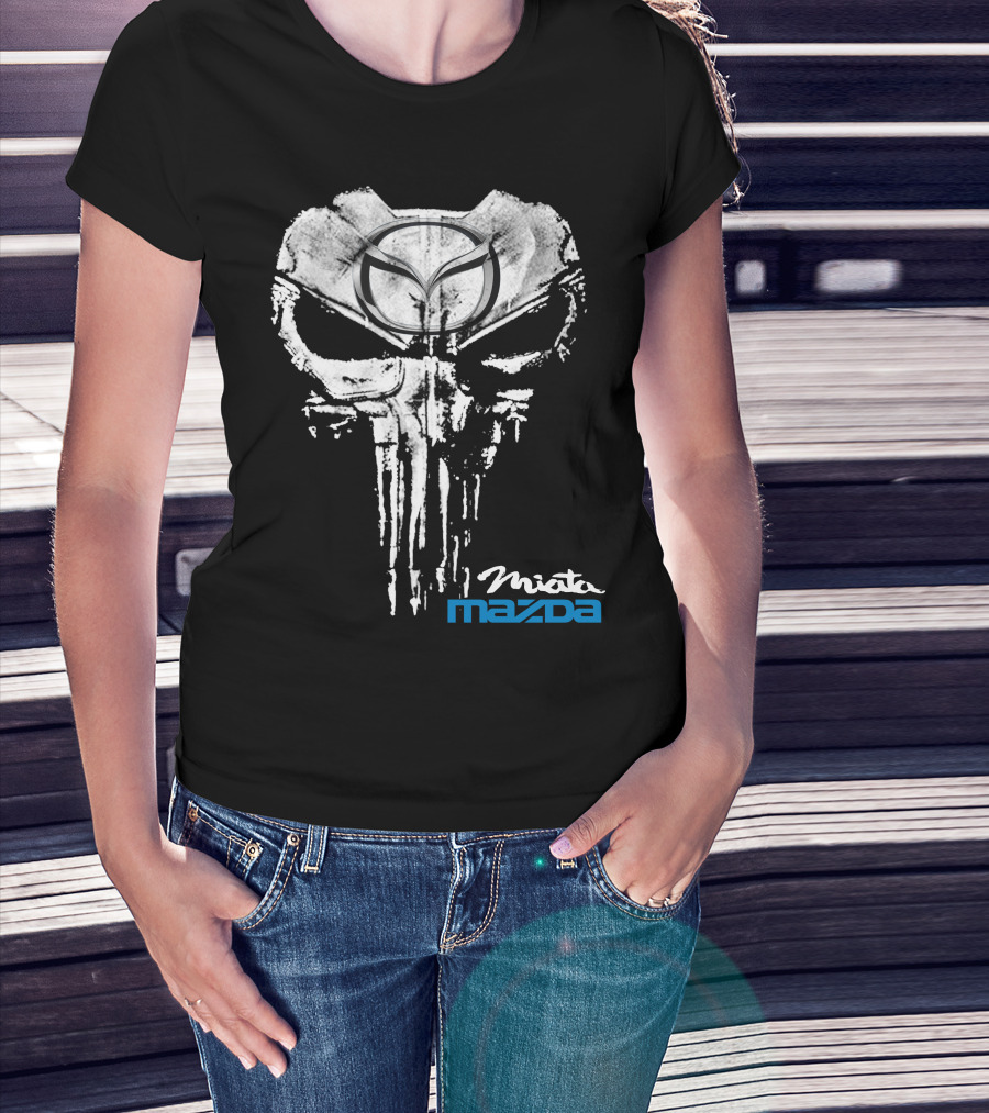 Mazda Miata Skull T-Shirt