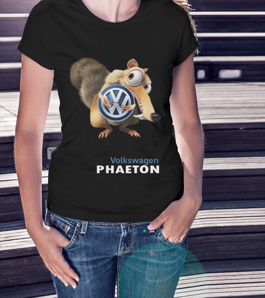 Volkswagen Phaeton Scrat Holding Vw T-Shirt