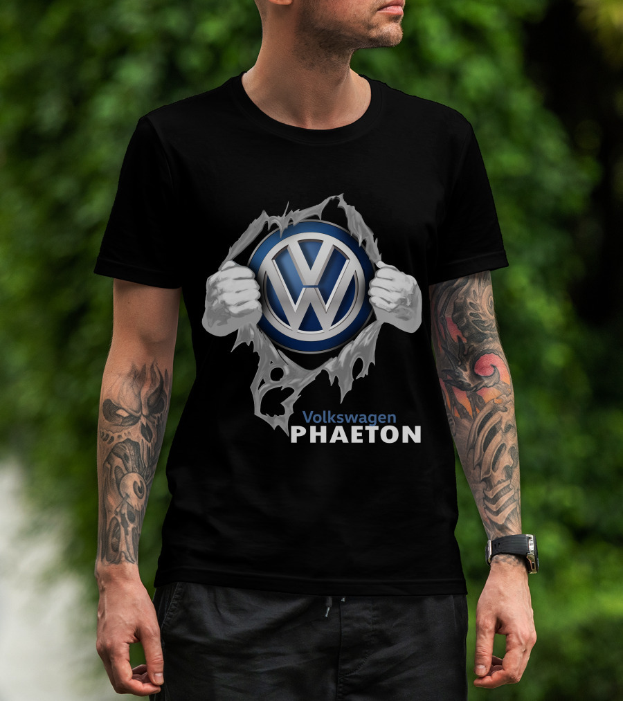 Volkswagen Phaeton 08 Logo Tear T-Shirt