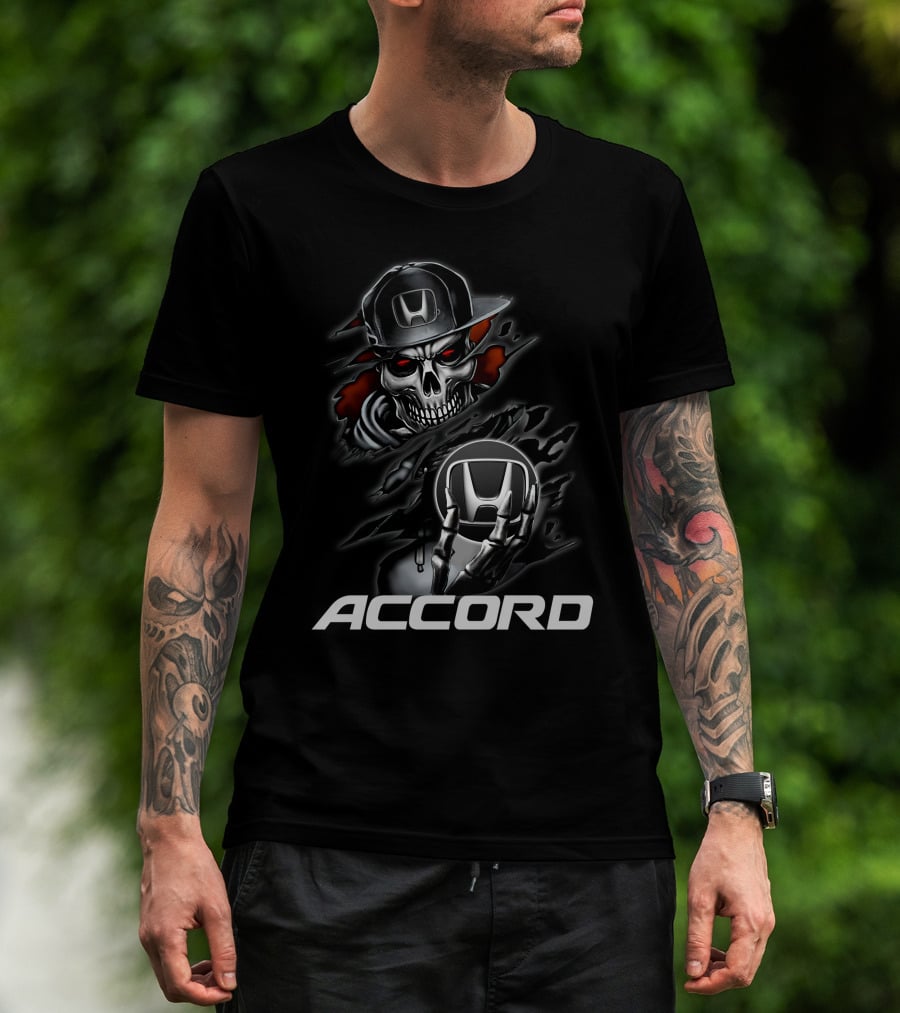 Honda Accord Skull T-Shirt