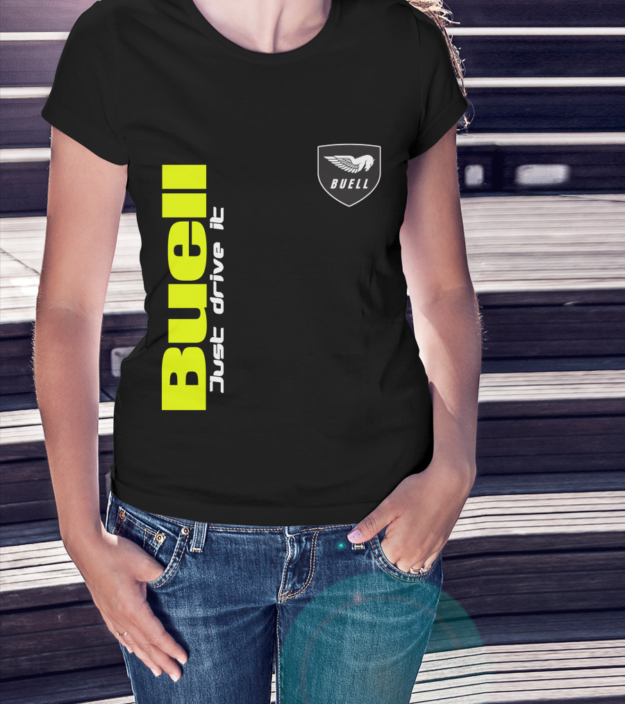 Buell Just Drive It Wing T-Shirt