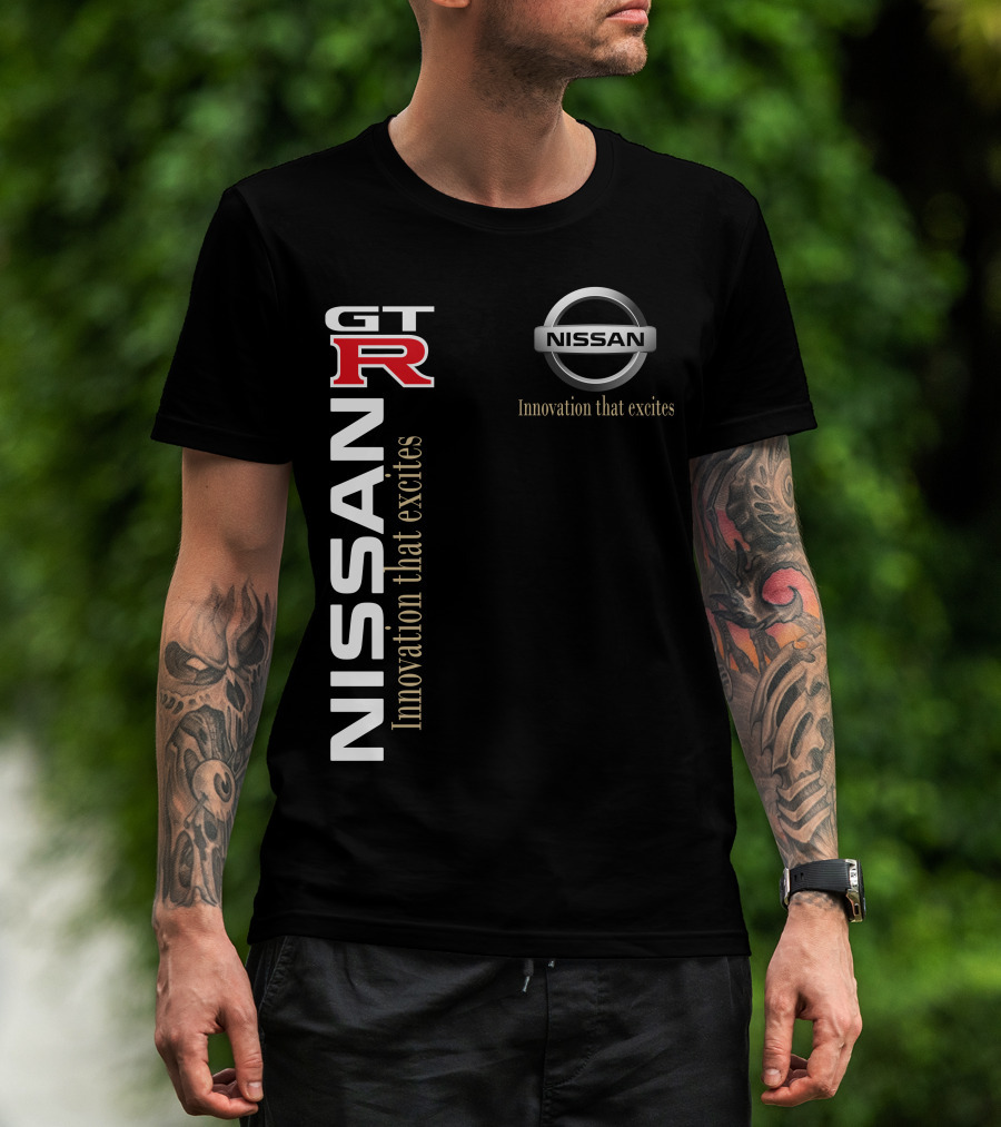 Nissan Gt-R Innovation That Excites T-Shirt