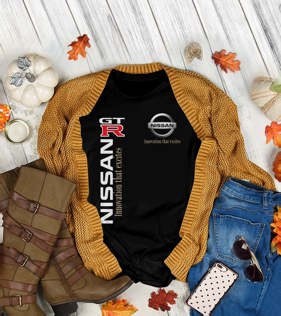 Nissan Gt-R Innovation That Excites T-Shirt
