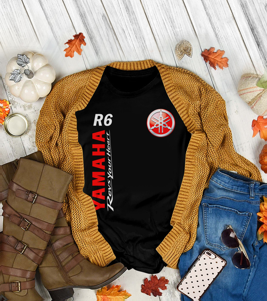 Yamaha R6 Revs Your Heart T-Shirt