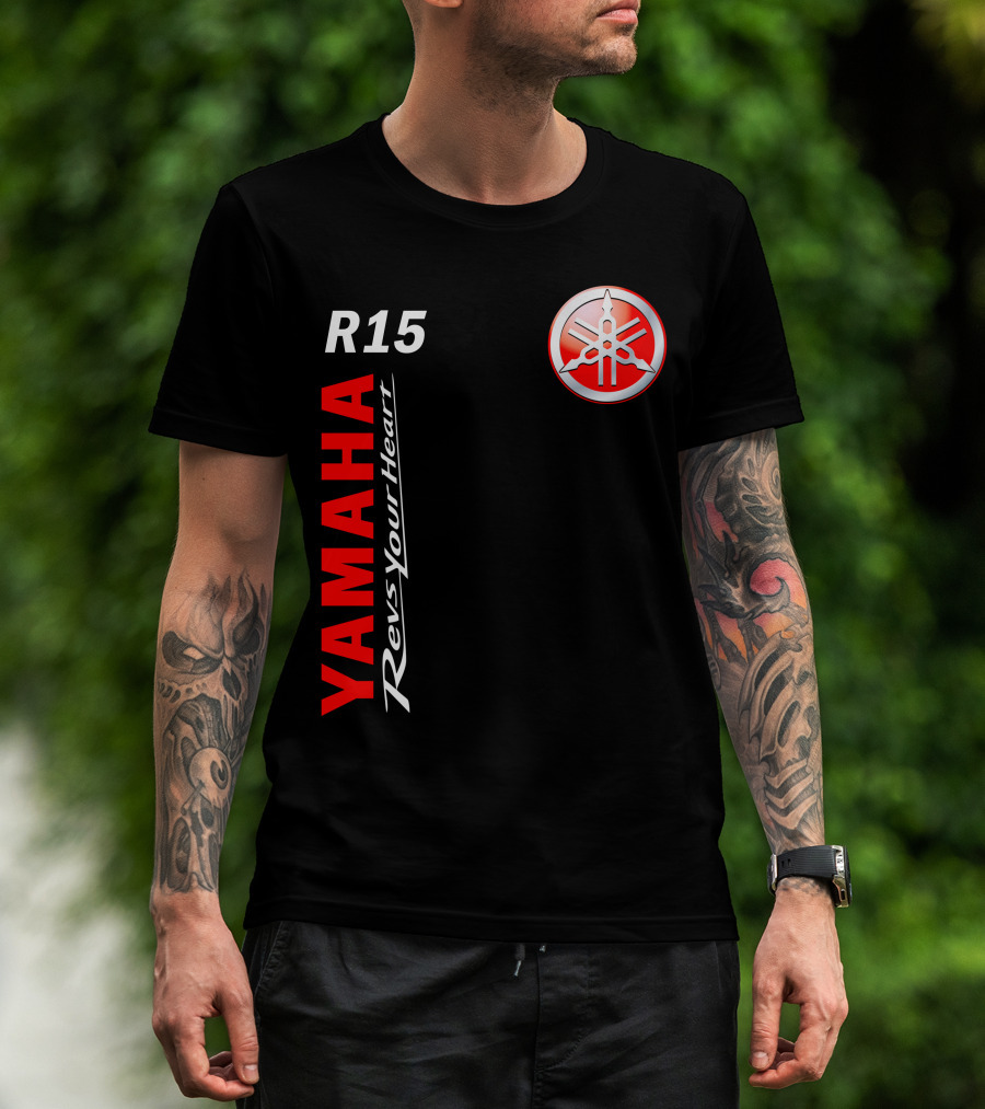 Yamaha R15 Revs Your Heart T-Shirt