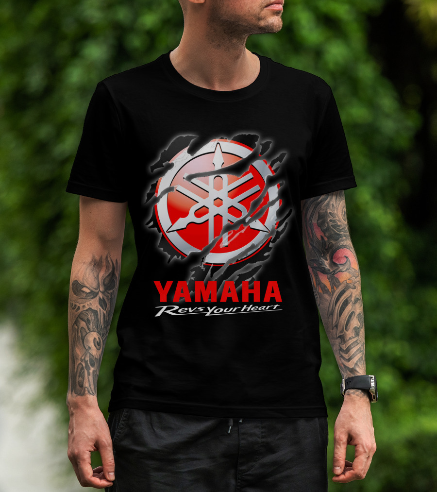 Yamaha Revs Your Heart 04 Red T-Shirt