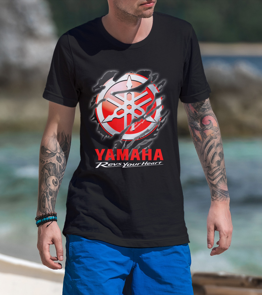 Yamaha Revs Your Heart 04 Red T-Shirt