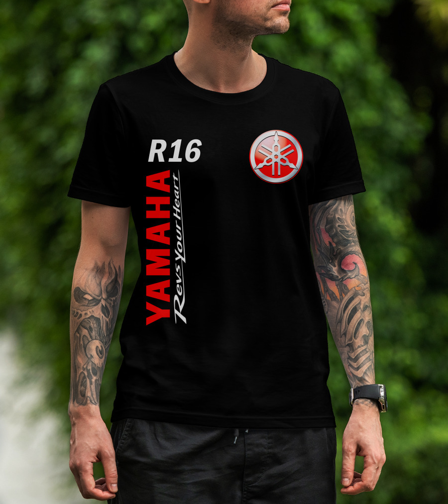 Yamaha R16 Revs Your Heart T-Shirt
