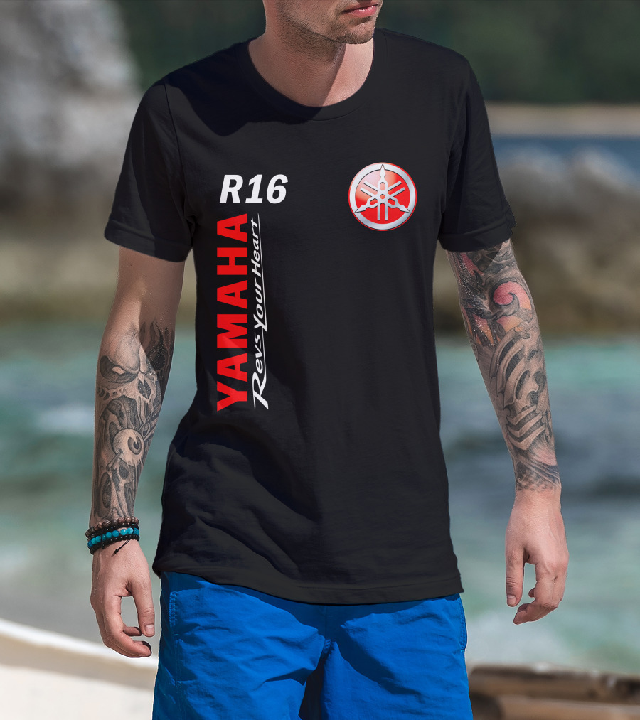 Yamaha R16 Revs Your Heart T-Shirt
