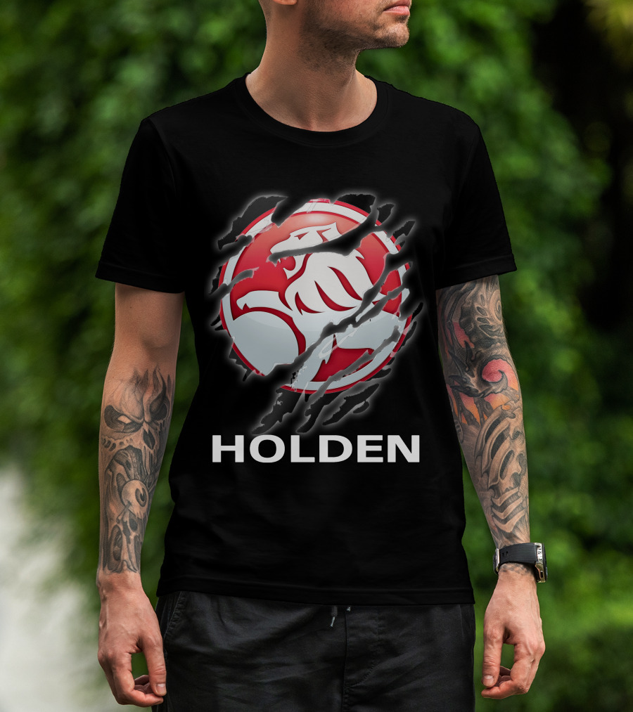 Holden Lion Logo With Claw Marks T-Shirt