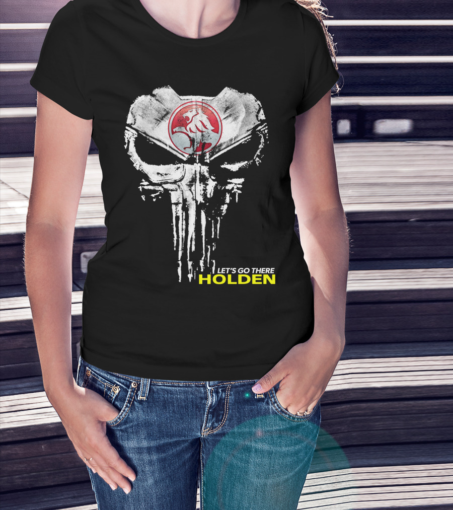 Let's Go There Holden Skull Lion T-Shirt
