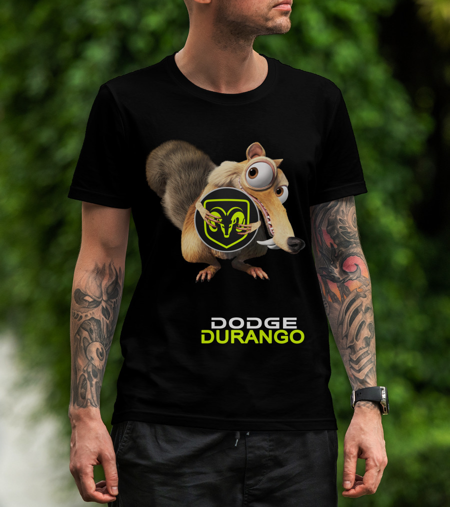 Dodge Durango Ice Age Scrat Ram T-Shirt